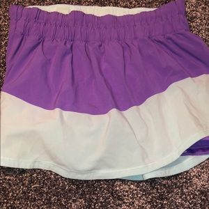 Lululemon final lap color block skirt